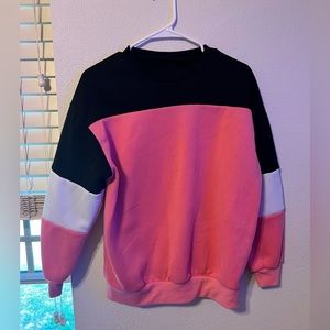 Color block women’s sweater